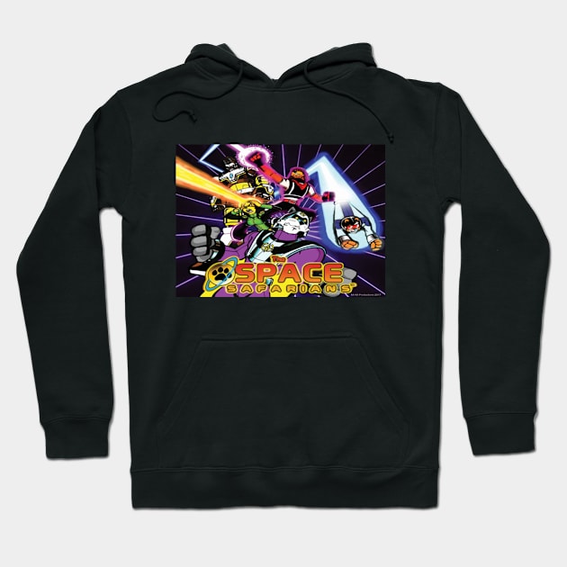 The Space Safarians group picture Hoodie by DocNebula